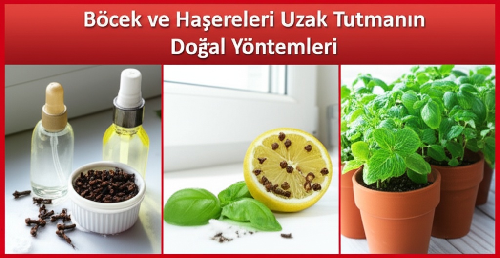Böcek ve Haşereleri Uzak Tutmanın Doğal Yöntemleri