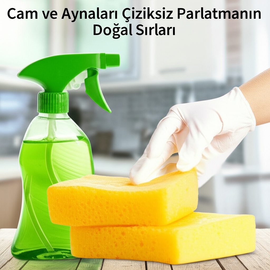Cam ve Aynaları Çiziksiz Parlatmanın Doğal Sırları