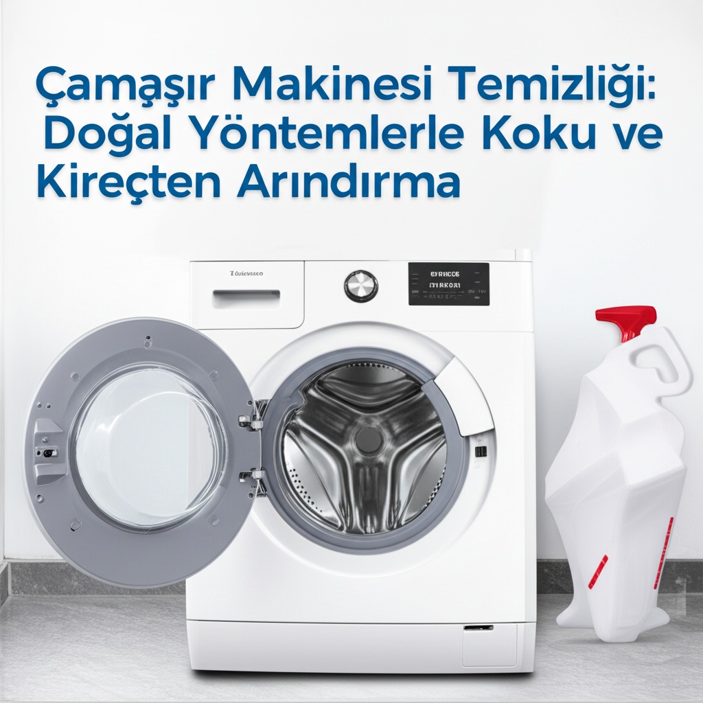 Çamaşır Makinesi Temizliği: Doğal Yöntemlerle Koku ve Kireçten Arındırma