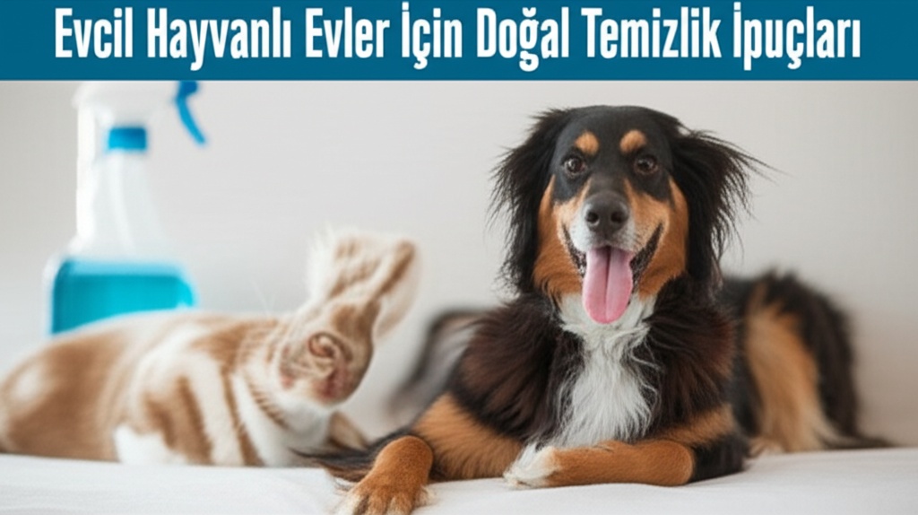 Evcil Hayvanlı Evler İçin Doğal Temizlik İpuçları