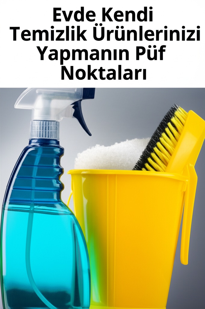 Evde Kendi Temizlik Ürünlerinizi Yapmanın Püf Noktaları