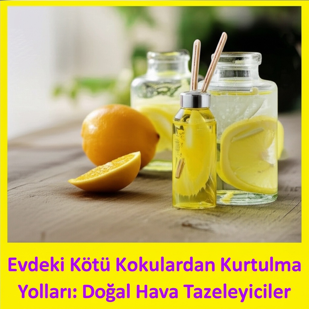 Evdeki Kötü Kokulardan Kurtulma Yolları: Doğal Hava Tazeleyiciler
