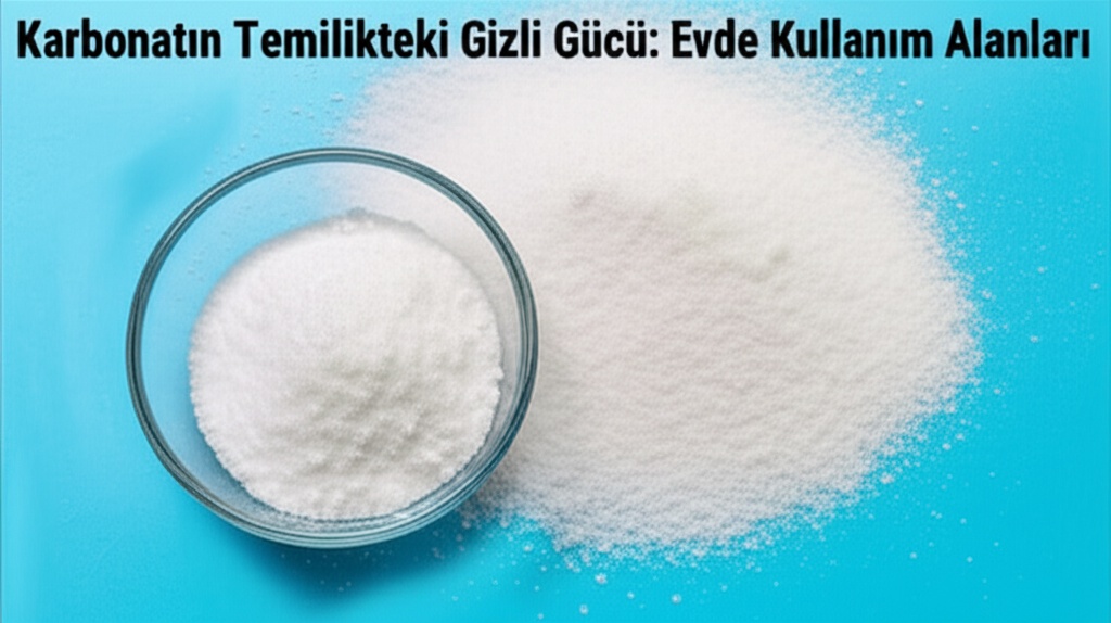 Karbonatın Temizlikteki Gizli Gücü: Evde Kullanım Alanları