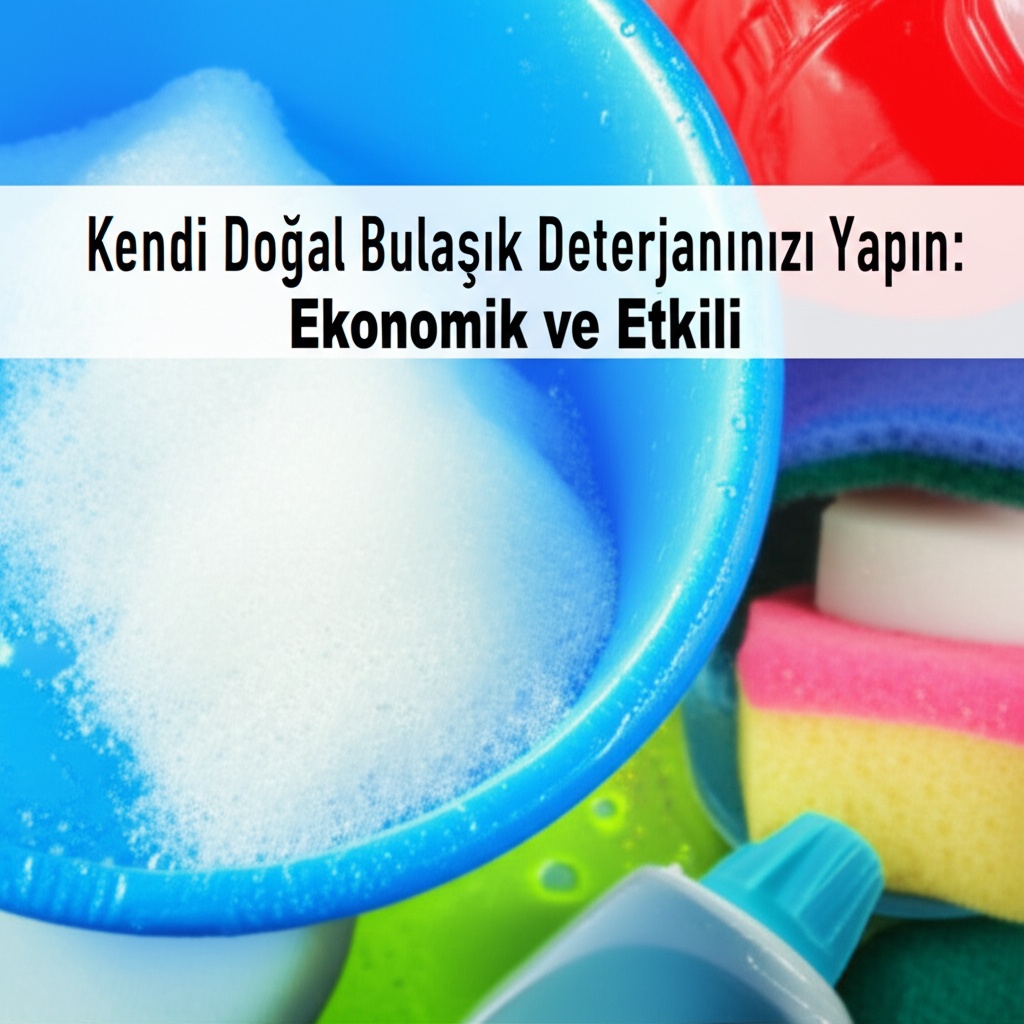 Kendi Doğal Bulaşık Deterjanınızı Yapın: Ekonomik ve Etkili