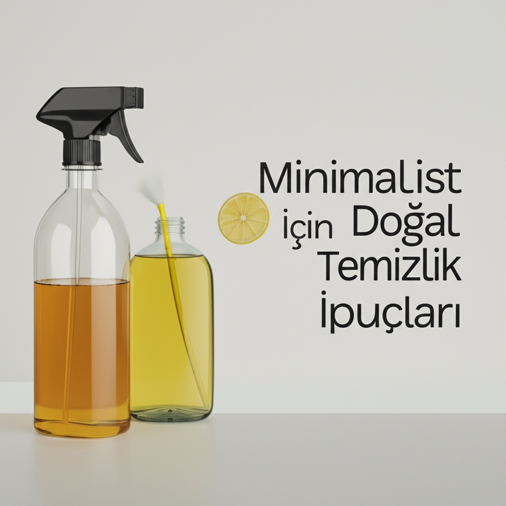 Minimalist Evler İçin Doğal Temizlik İpuçları