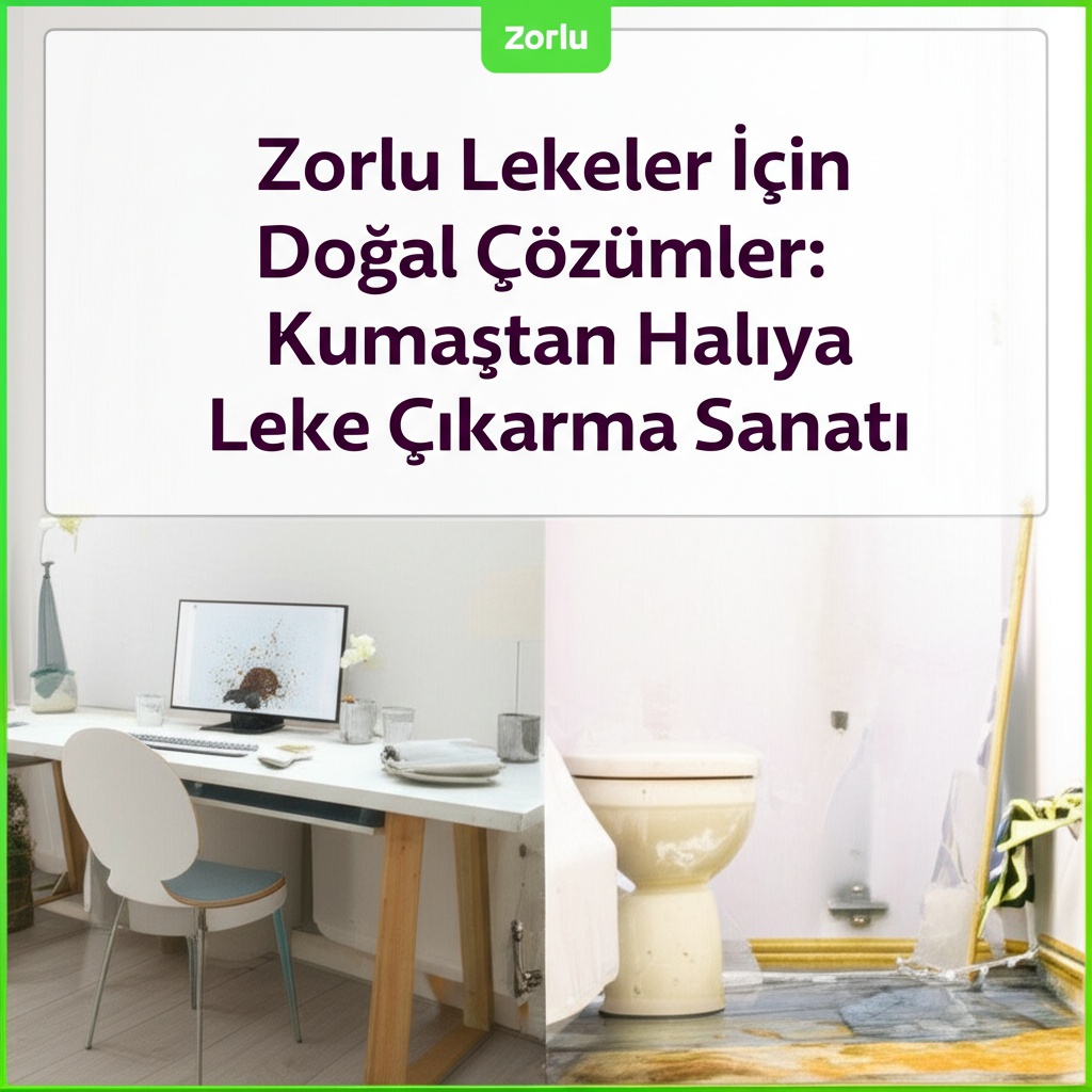 Zorlu Lekeler İçin Doğal Çözümler: Kumaştan Halıya Leke Çıkarma Sanatı